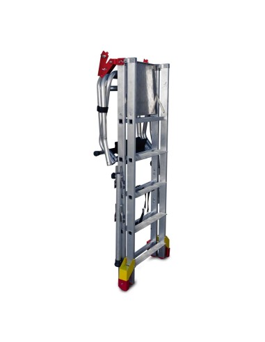 Escalera plegable con amplia plataforma de trabajo PL3 3 Peldaños