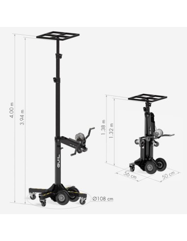 Elevador de carga 125 Kg ELC-725/D