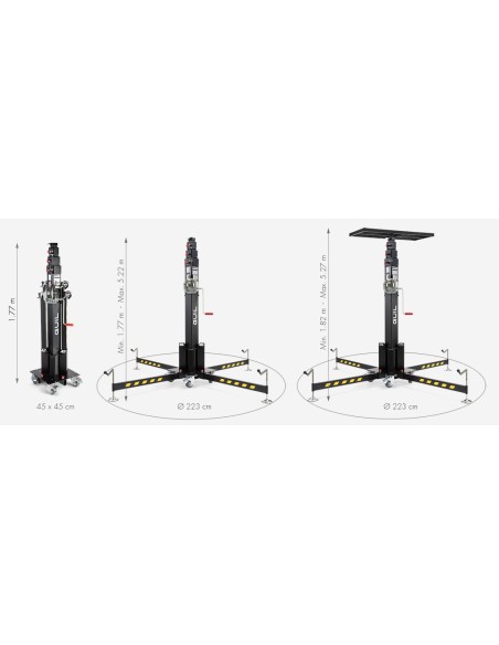 Elevador de Carga 230kg -522m