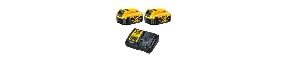 BATERÍAS Y CARGADORES DEWALT